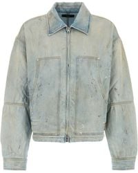 Amiri - Denim Work Jacket For - Lyst