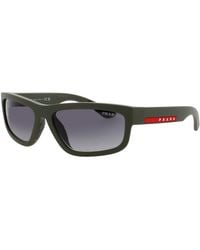Prada - Ps 05Zs Sunglasses With Gradient Lenses, Plastic Frame - Lyst