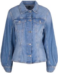 Liu Jo - Denim Bustier Jacket - Lyst