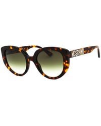 Moschino - Sunglasses Cat Eye Full Rim, Frame And Dark Gradient Lens Mos173/S0S9W08 - Lyst