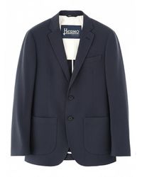 Herno - Notched Lapel Blazer - Lyst