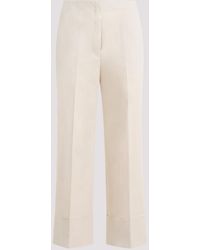 Theory - Classic Cotton Pants - Lyst