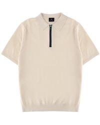 Paul Smith - Zip Polo - Lyst