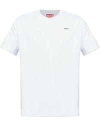 DIESEL - Adjust Met Logo T-Shirt - Lyst