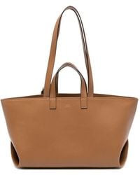 A.P.C. - Le Drummer Leather Tote Bag - Lyst