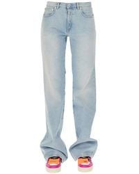 Off-White c/o Virgil Abloh - Beach Baby Baggy Jeans - Lyst