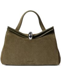 Jacquemus - Valerie Handbag With Structured Tote Shape - Lyst