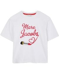 Marc Jacobs - "Lipgloss" Logo T-Shirt - Lyst