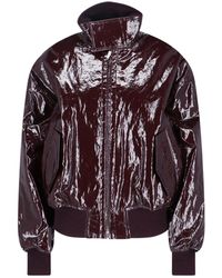 Phoebe Philo - Patent Bomber Jacket - Lyst