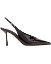 Le Silla - Leather Chanel Pumps With 8 Cm Heel - Lyst