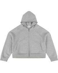 Entire studios - Zip-Up Hooded Sweatshirt - Lyst