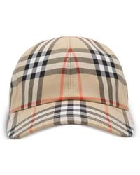 Burberry - Classic Check Bsb Cap For - Lyst