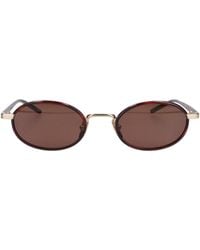 Chimi - Acetate Sunglasses With Sleek Round Frame - Lyst