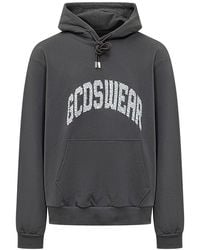Gcds - Mini Hoodie T-Shirt With Kangaroo Pocket - Lyst
