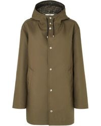 Fendi - Mackintosh Fabric Parka - Lyst
