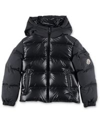 Moncler - Mini Hyoseris Recycled Polyester Down Puffer Jacket With Hood - Lyst