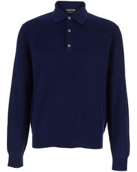 Tom Ford - Shirt Collar Polo - Lyst