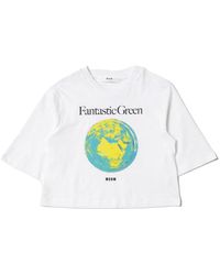 MSGM - "Fantastic" T-Shirt - Lyst