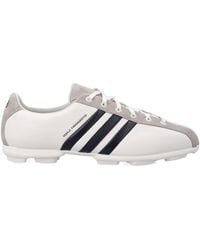 Y-3 - Field Leather And Suede Sneakers - Lyst