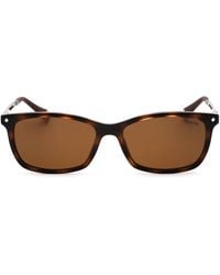 Polaroid - Rectangular Mini Sunglasses - Lyst