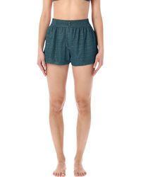 Oséree - Oséree Swimwear Lumière Lurex Shorts - Lyst