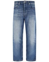 A.P.C. - Straight-Leg Denim Jeans With Vintage Wash - Lyst