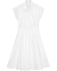 MSGM - Midi Dress With Pocket - Lyst