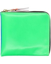 Comme des Garçons - Super Fluo Small Zip Coin Wallet - Lyst