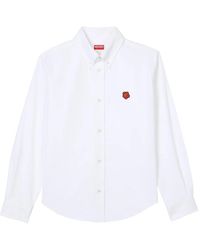 KENZO - Bokeh Flower Shirt Cotton - Lyst