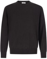 Kangra - Crew Neck Wool Sweater With Round Neck And Long Sleeves - Lyst