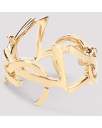 Saint Laurent - Cassandre Scarf Ring - Lyst