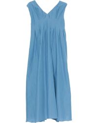 Max Mara - Cotton And Ramie Piega Dress - Lyst