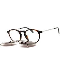 David Beckham - Db 1003/G/Cs Plastic Round Sunglasses - Lyst