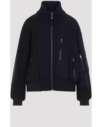 Maison Margiela - Dark Reversible Spliced Bomber - Lyst