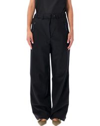 Prada - Wool And Mohair Pants - Lyst