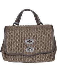 Zanellato - Chic Mini Raffia Messenger Bag - Lyst