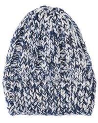 Aspesi - Chunky Knit Beanie Hat - Lyst