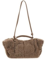 Hereu - Braided Handle Shoulder Bag - Lyst