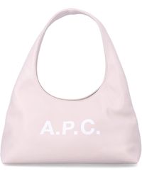 A.P.C. - A. P.C. Ninon Mini Shoulder Bag 13.5 X 26 X 10 Cm - Lyst