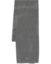 Jacquemus - Scarf With Embroidered Logo - Lyst