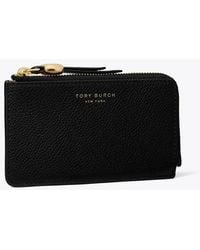 Tory Burch - Mini Zip Card Case - Lyst