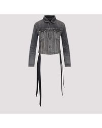 Balenciaga - Lace Up Jacket - Lyst