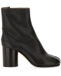 Maison Margiela - Tabi Leather Ankle Boots - Lyst