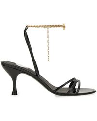 Ferragamo - Patent Calf Sandals - Lyst