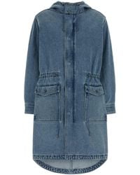 MICHAEL Michael Kors - Denim Parka - Lyst