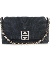 Givenchy - Denim Medium 4G Soft Handbag - Lyst