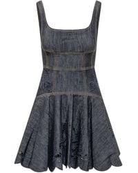 Self-Portrait - Chic Bow Mini Dress - Lyst