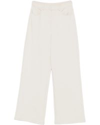 Max Mara - Max Mara Cotton Wide-Leg Trousers - Lyst