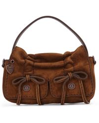 Acne Studios - Multipocket Micro Crossbody Suede - Lyst