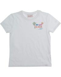 MC2 Saint Barth - Mini Stylish T-Shirt For Girls - Lyst